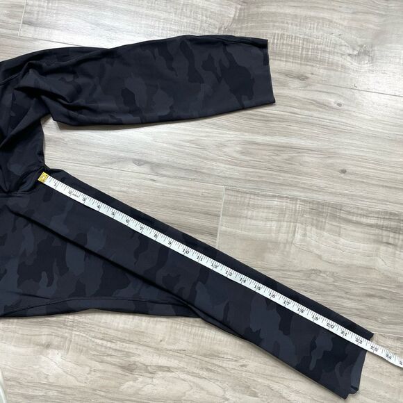 Lululemon Base Pace High-Rise‎ Crop 23" Size 8 Heritage 365 Camo Deep Coal - Picture 13 of 13